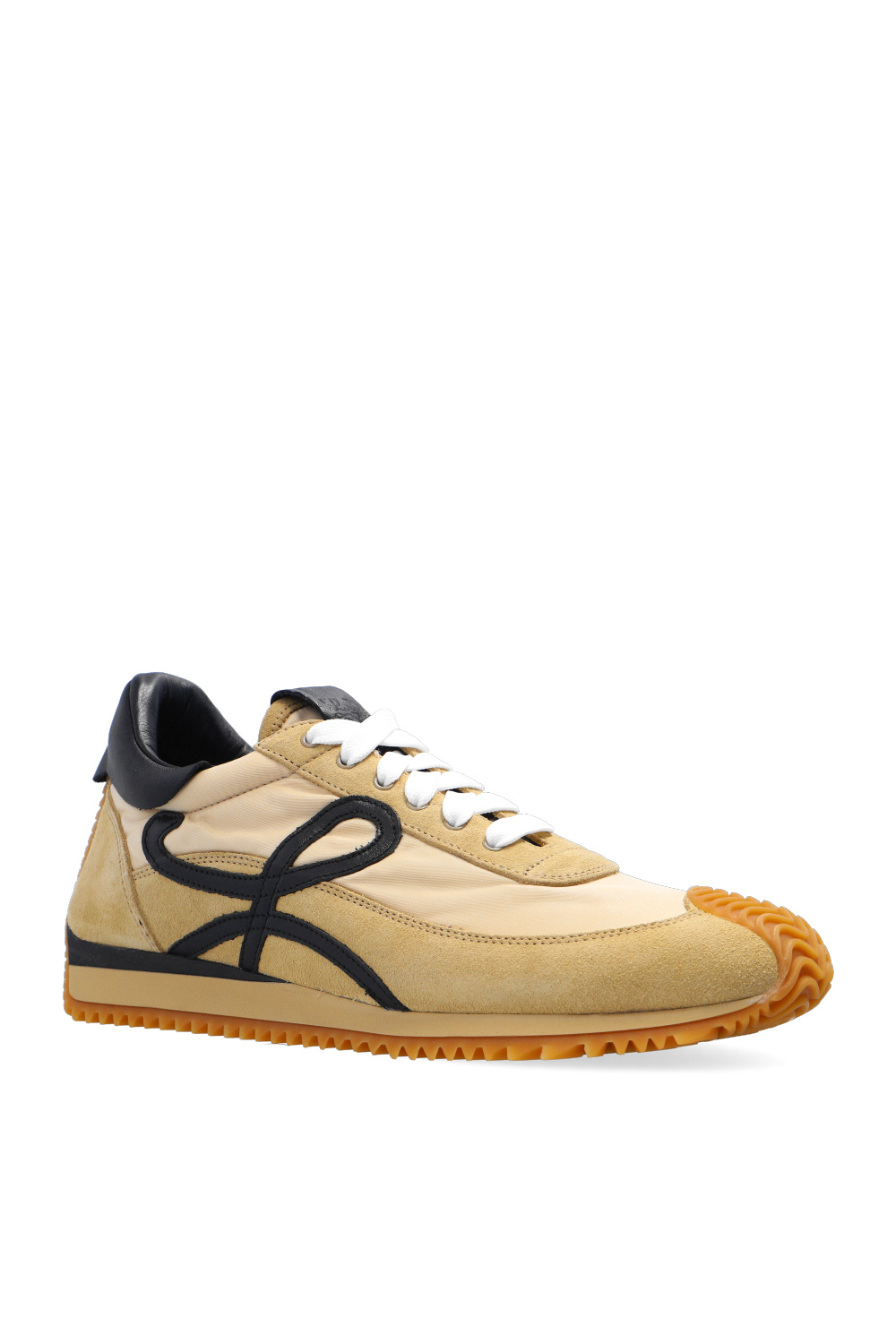 スニーカー LOEWE 25SS Flow Runner Suede Sneakers L815282X39 GOLDBLACK Buy Loewe Wmns Flow Runner 'Gold Black' - L815282X39 8133 | GOAT